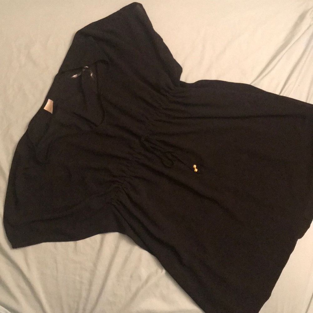 Black Merona tunic blouse